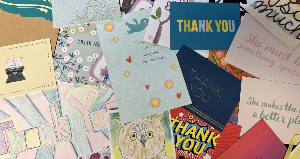 Thank you cards Thank you cards